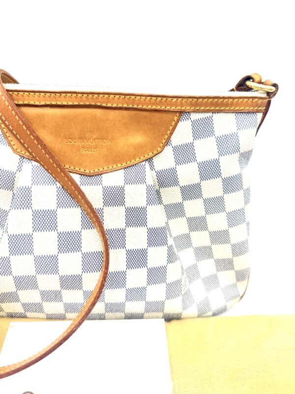 Authentic Louis Vuitton Siracusa PM crossbody with LV dustbag included - Image 14