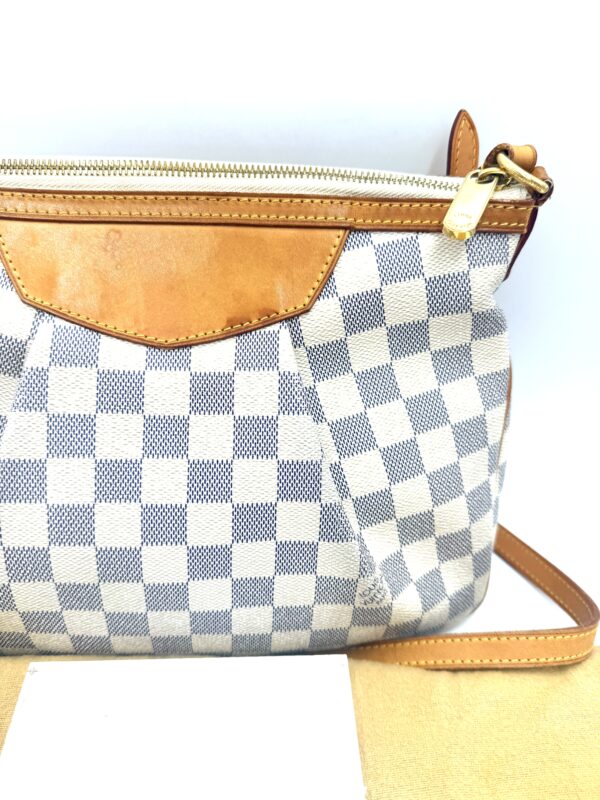 Authentic Louis Vuitton Siracusa PM crossbody with LV dustbag included - Image 17