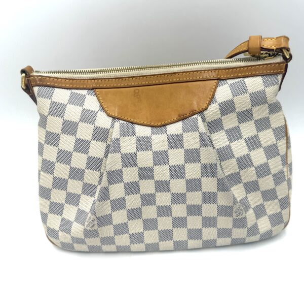 Authentic Louis Vuitton Siracusa PM crossbody with LV dustbag included - Image 9