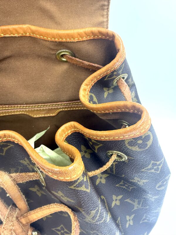 Authentic Louis Vuitton Montsouris GM backpack with LV dustbag included - Image 33