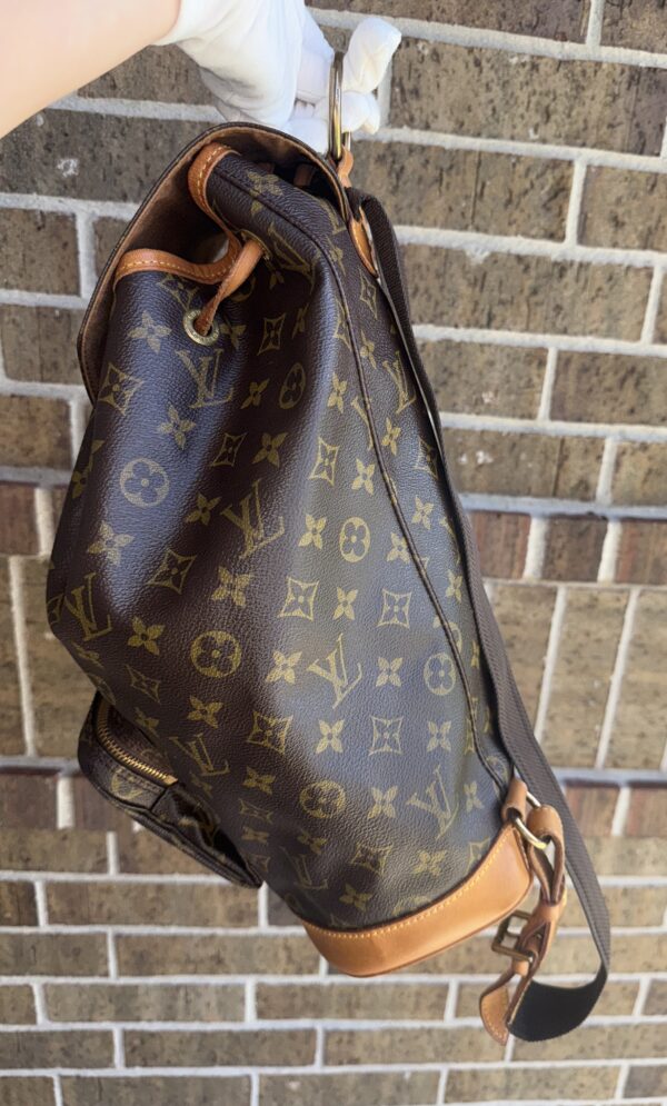 Authentic Louis Vuitton Montsouris GM backpack with LV dustbag included - Image 11