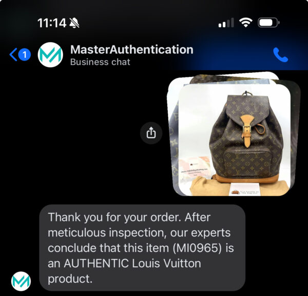 Authentic Louis Vuitton Montsouris GM backpack with LV dustbag included - Image 41