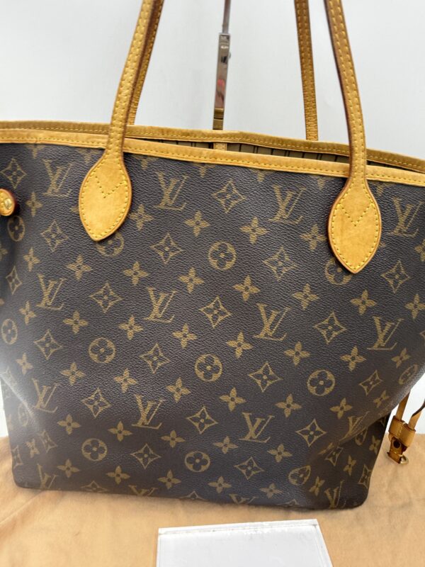 Authentic Louis Vuitton Neverfull MM, Monogram, with LV dustbag included - Image 20