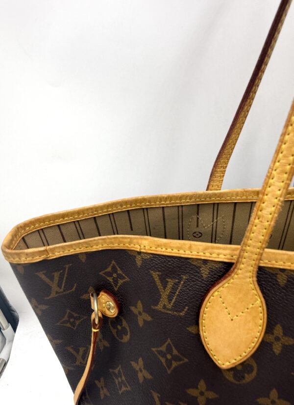 Authentic Louis Vuitton Neverfull MM, Monogram, with LV dustbag included - Image 22