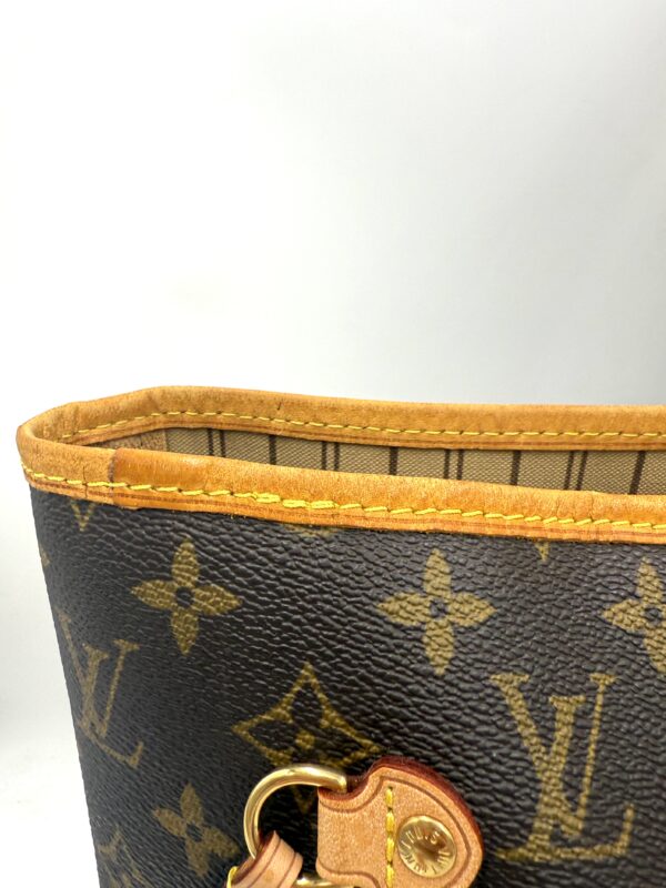 Authentic Louis Vuitton Neverfull GM, monogram, with beige interior, LV dustbag included - Image 7