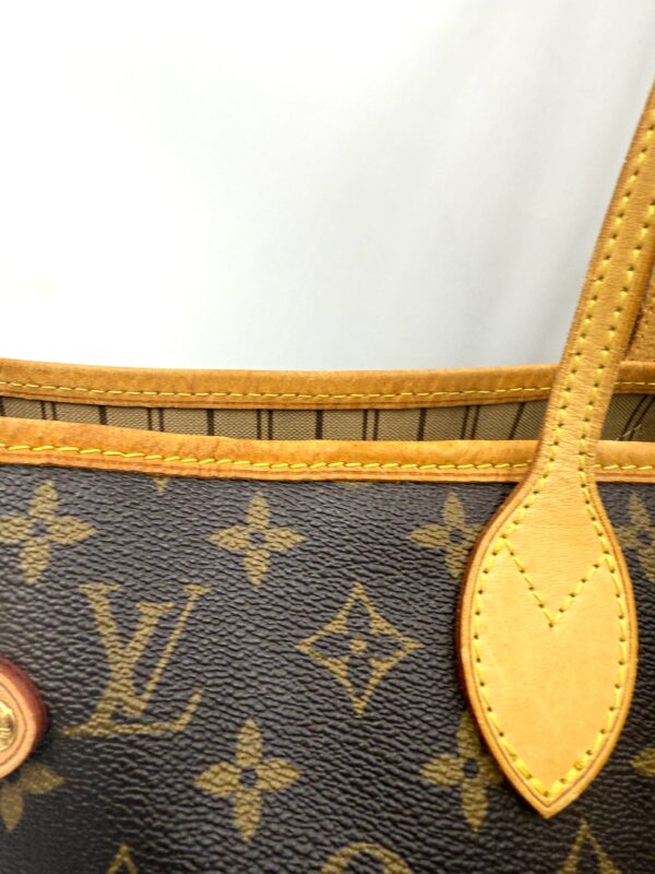 Authentic Louis Vuitton Neverfull GM, monogram, with beige interior, LV dustbag included - Image 10