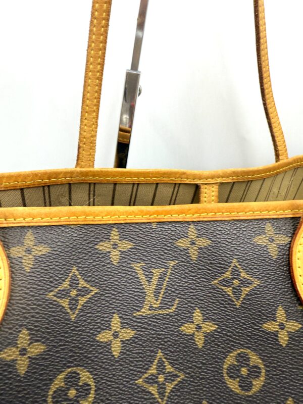 Authentic Louis Vuitton Neverfull GM, monogram, with beige interior, LV dustbag included - Image 11
