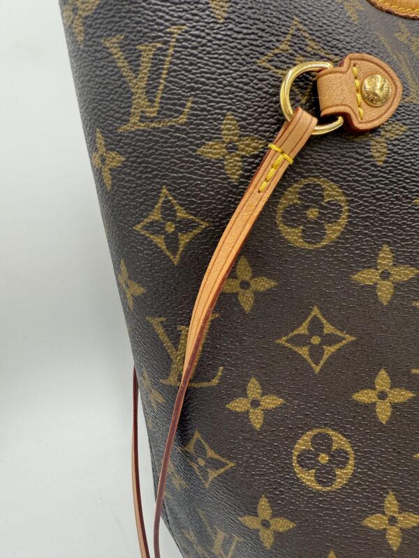 Authentic Louis Vuitton Neverfull GM, monogram, with beige interior, LV dustbag included - Image 14