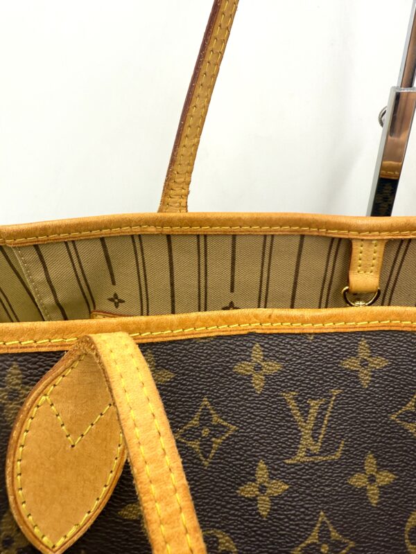 Authentic Louis Vuitton Neverfull GM, monogram, with beige interior, LV dustbag included - Image 33