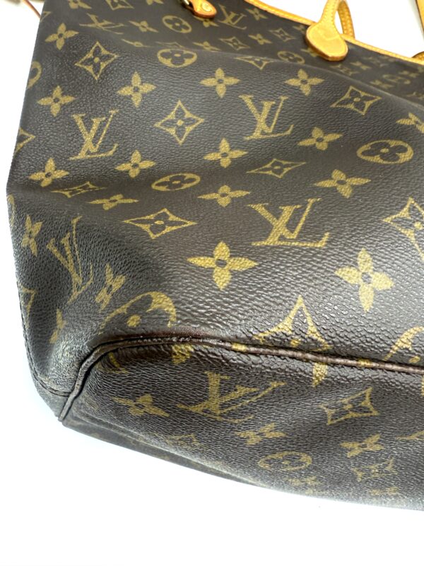 Authentic Louis Vuitton Neverfull GM, monogram, with beige interior, LV dustbag included - Image 25