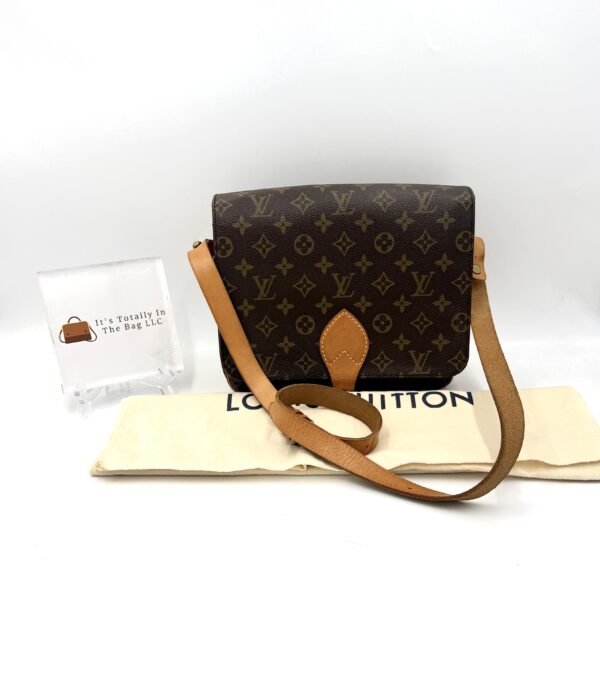 Authentic Louis Vuitton Cartouchiere GM crossbody with LV dustbag included