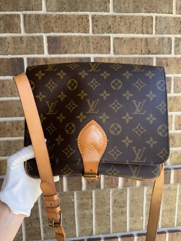 Authentic Louis Vuitton Cartouchiere GM crossbody with LV dustbag included - Image 24