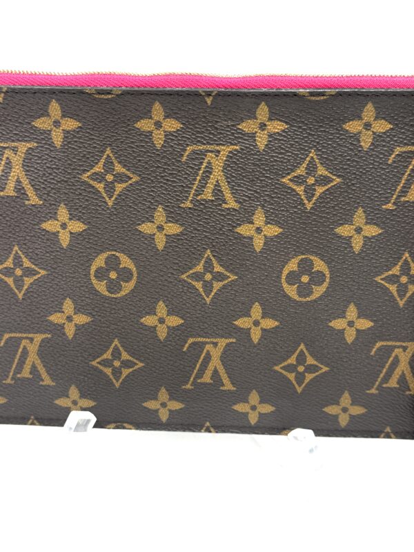 Authentic Louis Vuitton Neverfull MM/GM pouch, monogram, Pivoine - Image 4