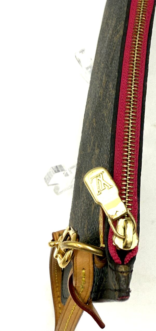 Authentic Louis Vuitton Neverfull MM/GM pouch, monogram, Pivoine - Image 7