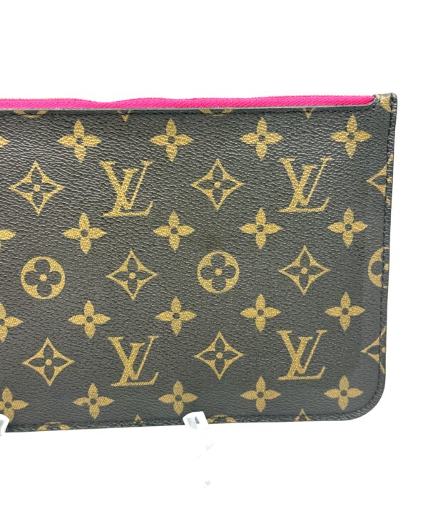 Authentic Louis Vuitton Neverfull MM/GM pouch, monogram, Pivoine - Image 11