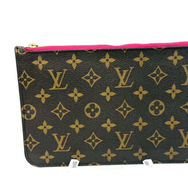 Authentic Louis Vuitton Neverfull MM/GM pouch, monogram, Pivoine - Image 10