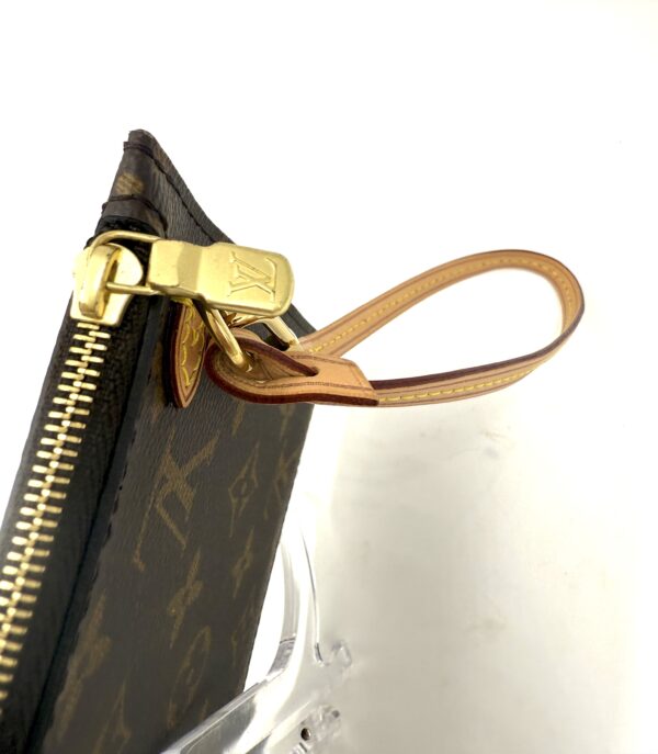 Authentic Louis Vuitton Neverfull MM/GM pouch, Monogram beige - Image 10