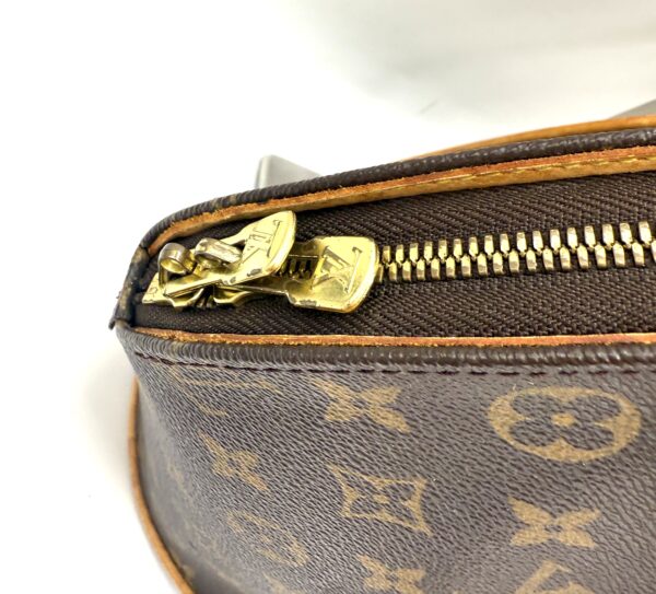 Authentic Louis Vuitton Ellipse MM, with LV strap or gold generic crossbody strap - Image 11