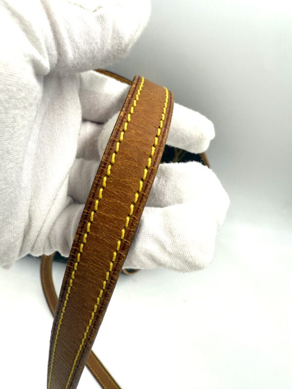 Authentic Louis Vuitton Ellipse MM, with LV strap or gold generic crossbody strap - Image 35