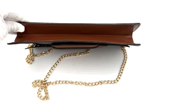 Authentic Louis Vuitton Rare Vintage Challiot clutch with organizer to wear as crossbody and generic gold chain included - Image 12