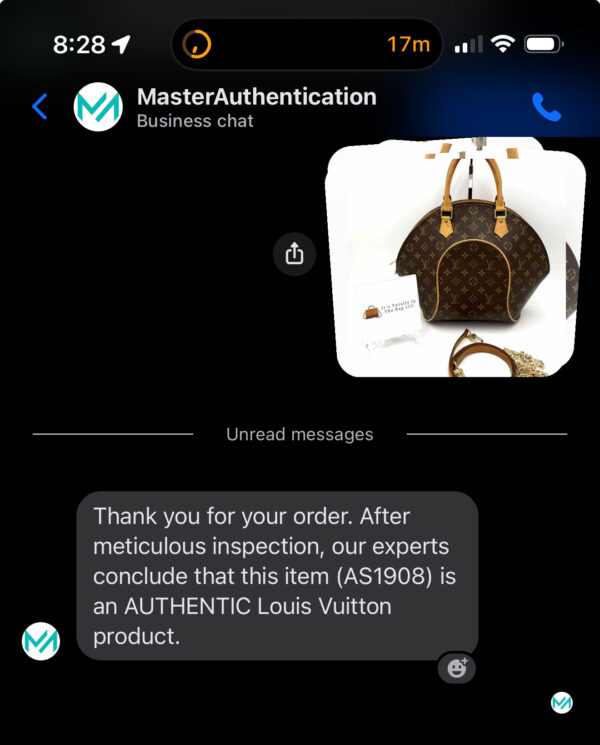 Authentic Louis Vuitton Ellipse MM, with LV strap or gold generic crossbody strap - Image 40