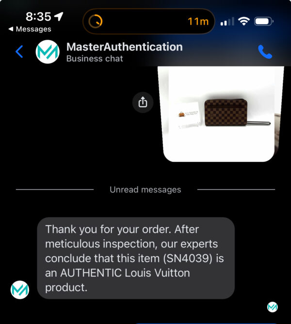 Authentic Louis Vuitton St Louis Clutch, Ebene - Image 17