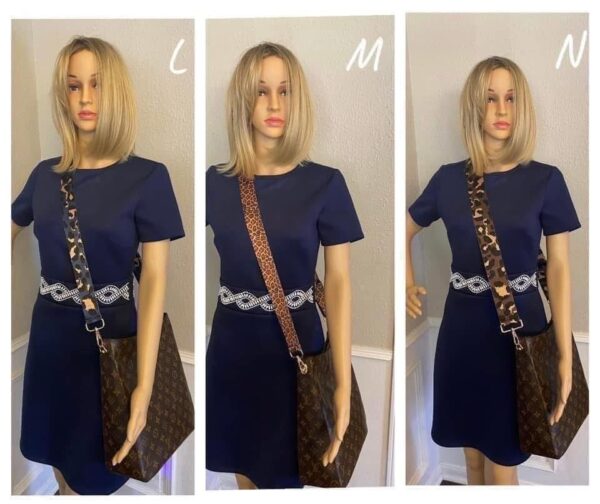 Authentic Louis Vuitton Looping GM, converted to crossbody, choose your own generic strap and original strap and hardware included (removed) - Image 7