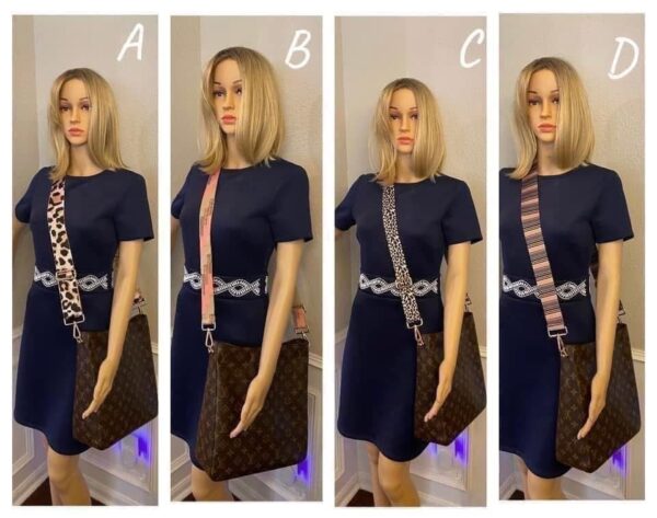 Authentic Louis Vuitton Looping GM, converted to crossbody, choose your own generic strap and original strap and hardware included (removed) - Image 4