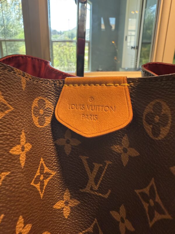 Authentic Louis Vuitton Graceful MM, Peony/Pivoine (choose from drop down for bag bundle only or to add generic crossbody strap) - Image 11
