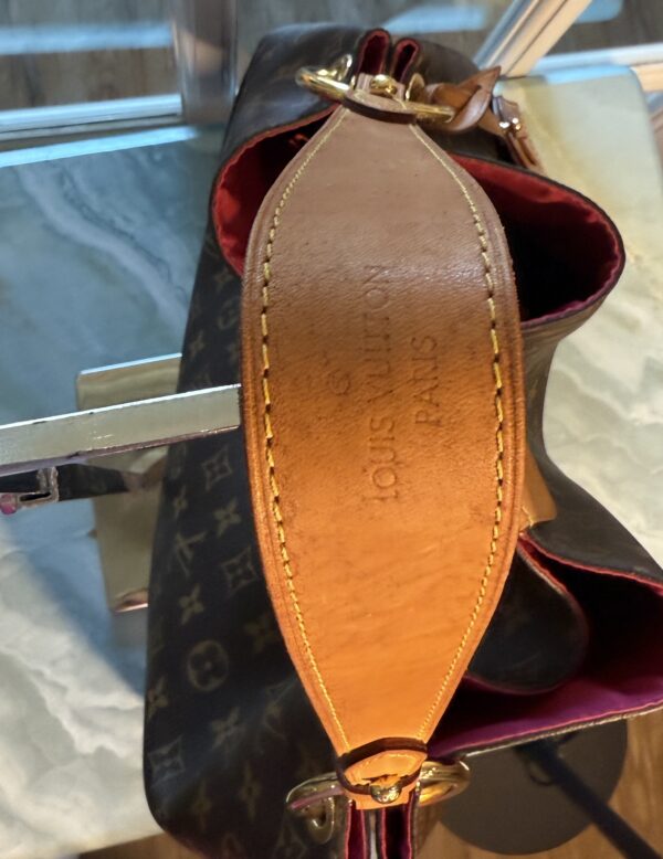 Authentic Louis Vuitton Graceful MM, Peony/Pivoine (choose from drop down for bag bundle only or to add generic crossbody strap) - Image 21