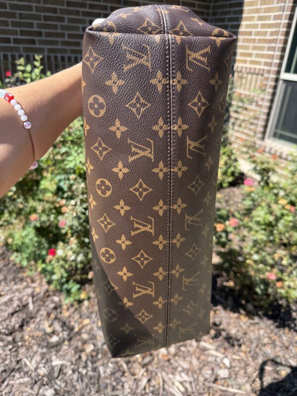 Authentic Louis Vuitton Graceful MM, Peony/Pivoine (choose from drop down for bag bundle only or to add generic crossbody strap) - Image 33