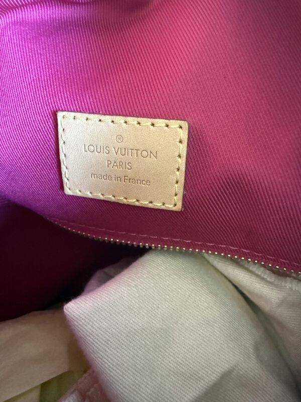 Authentic Louis Vuitton Graceful MM, Peony/Pivoine (choose from drop down for bag bundle only or to add generic crossbody strap) - Image 5