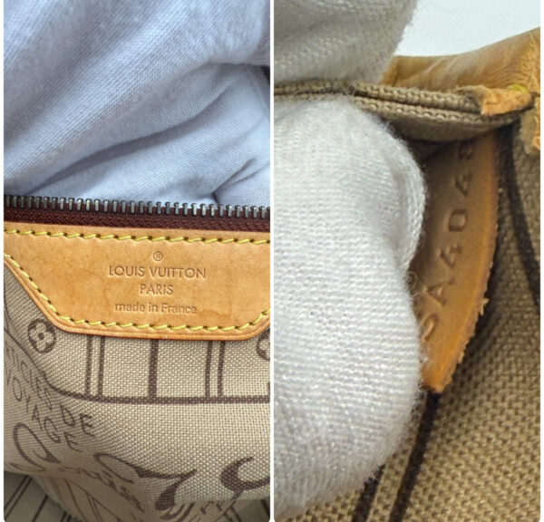 Authentic Louis Vuitton Neverfull MM, Monogram Beige with LV dustbag included - Image 5