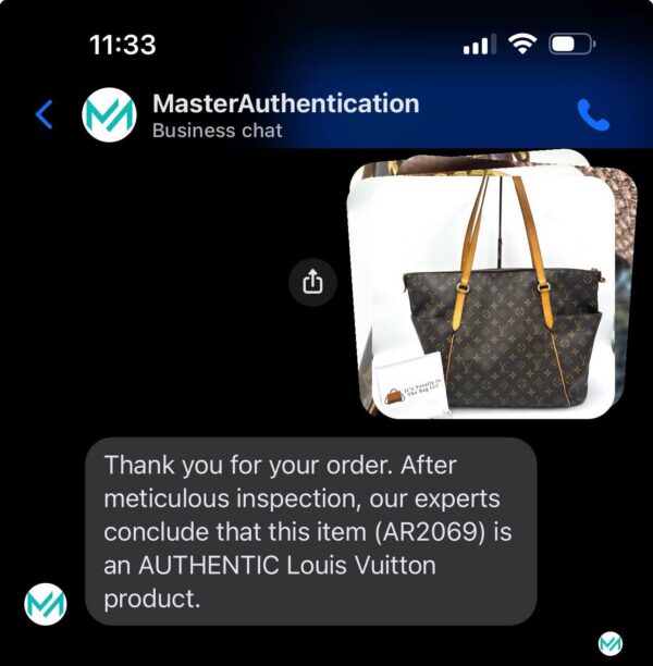 Authentic Louis Vuitton Totally GM - Image 4