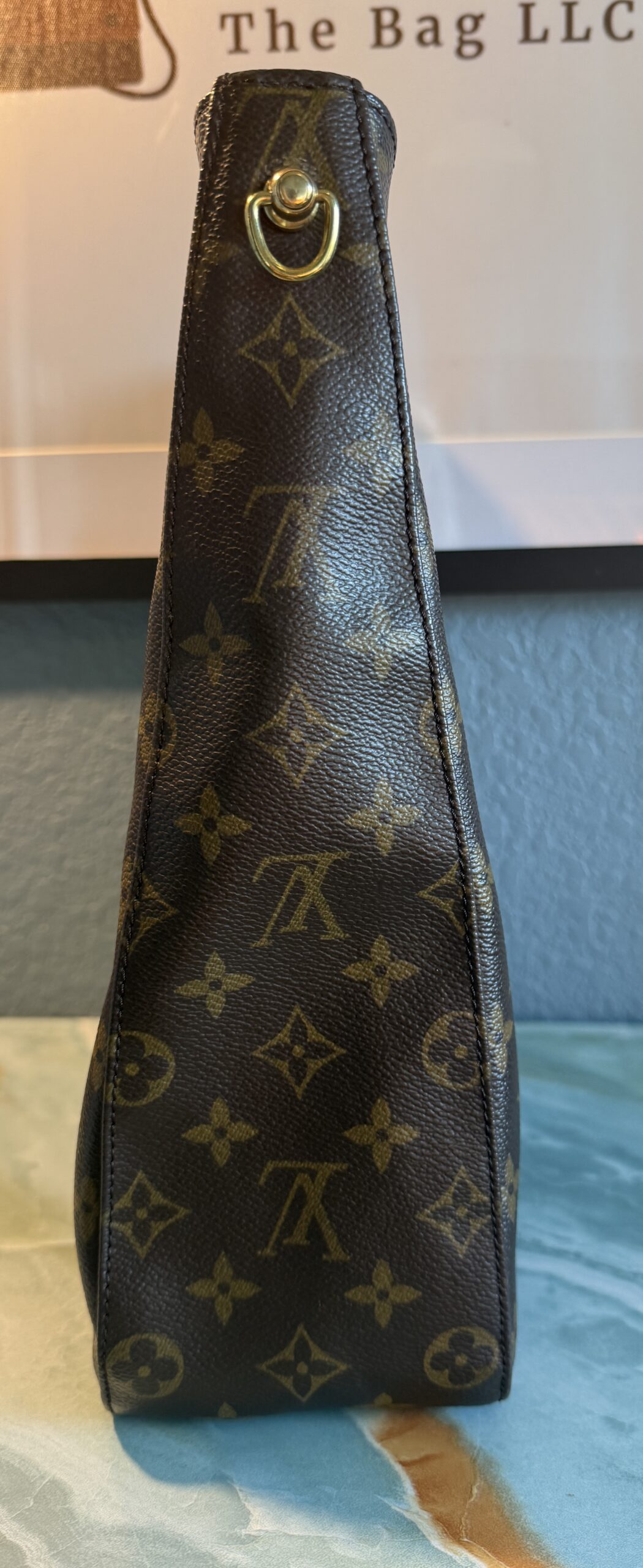 Authentic Louis Vuitton Looping GM, converted to crossbody, choose your own generic strap, original strap included (unattached) - Image 16