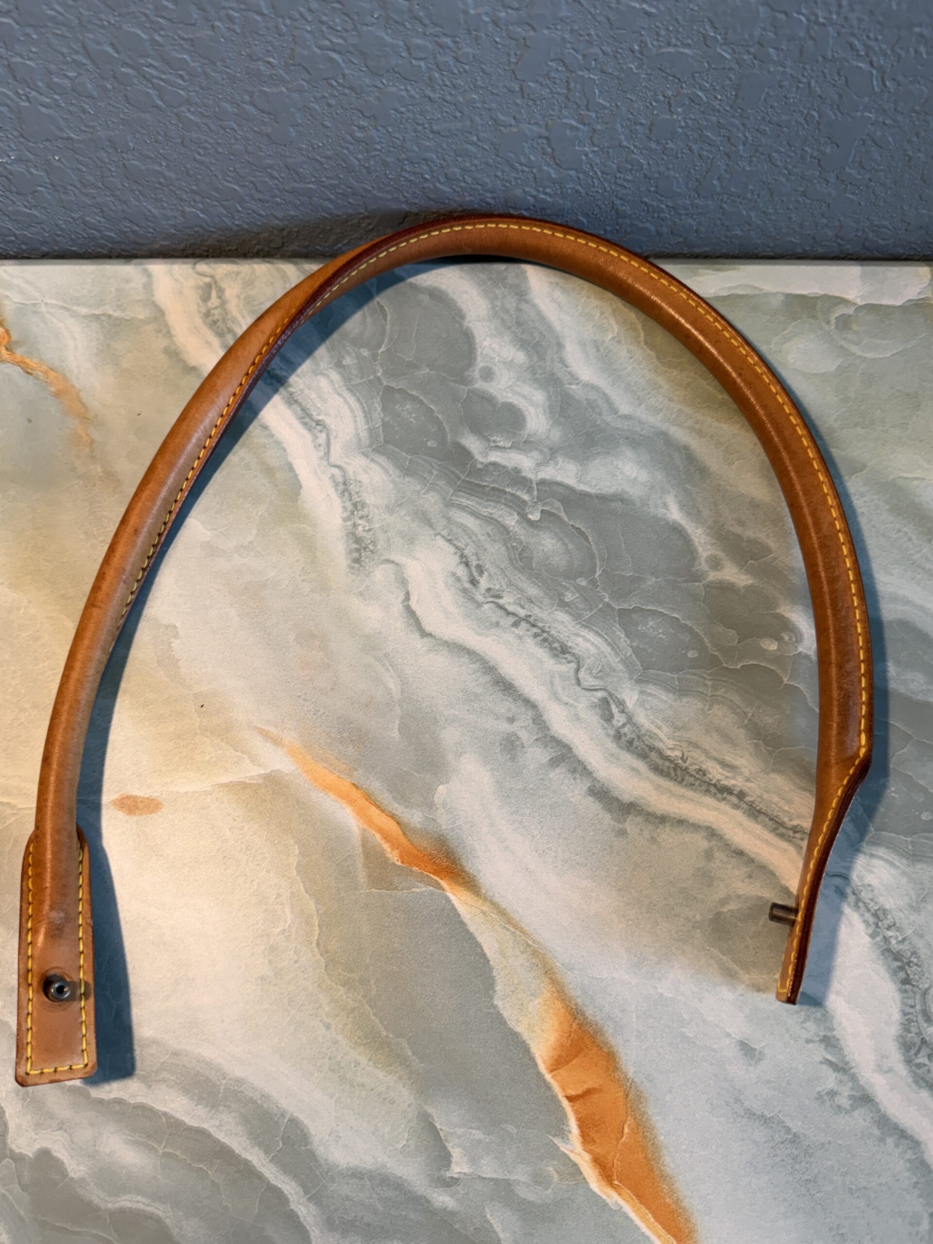 Authentic Louis Vuitton Looping GM, converted to crossbody, choose your own generic strap, original strap included (unattached) - Image 34