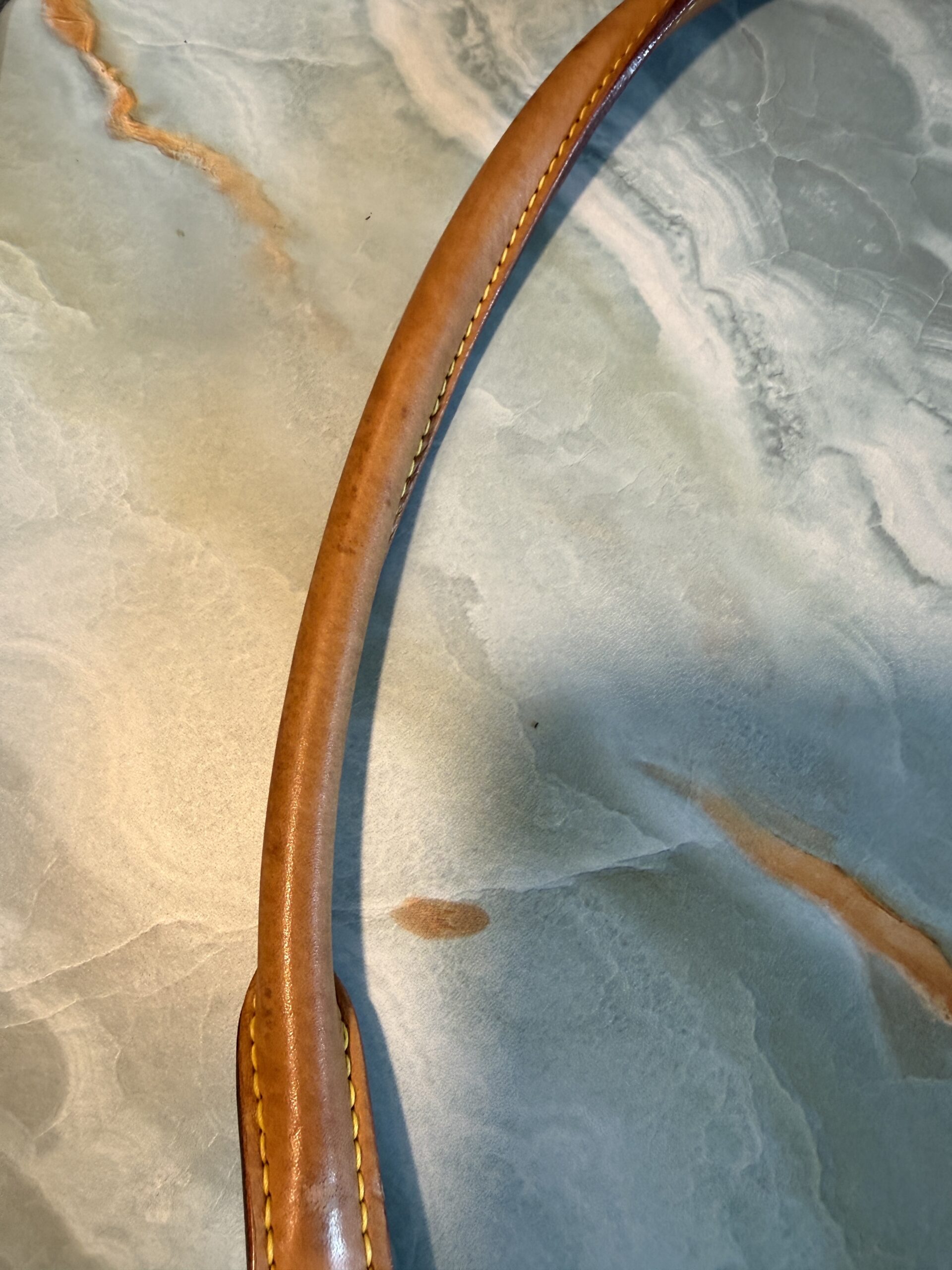 Authentic Louis Vuitton Looping GM, converted to crossbody, choose your own generic strap, original strap included (unattached) - Image 36