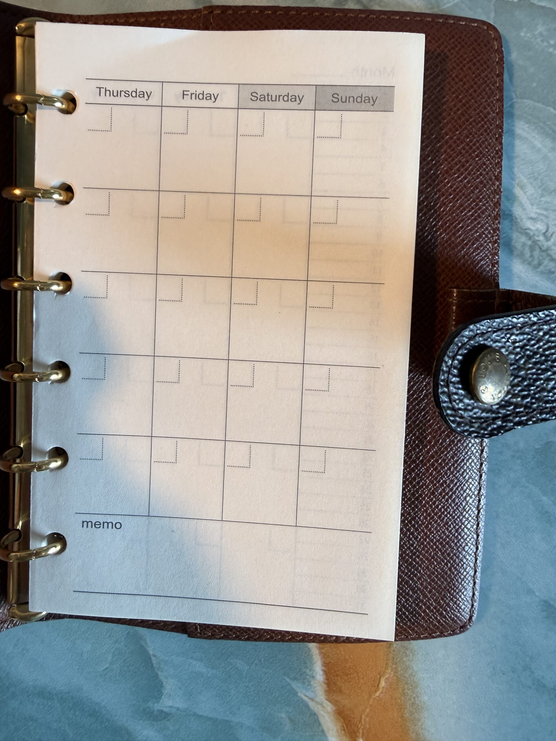Authentic Louis Vuitton Agenda PM, monogram - Image 16