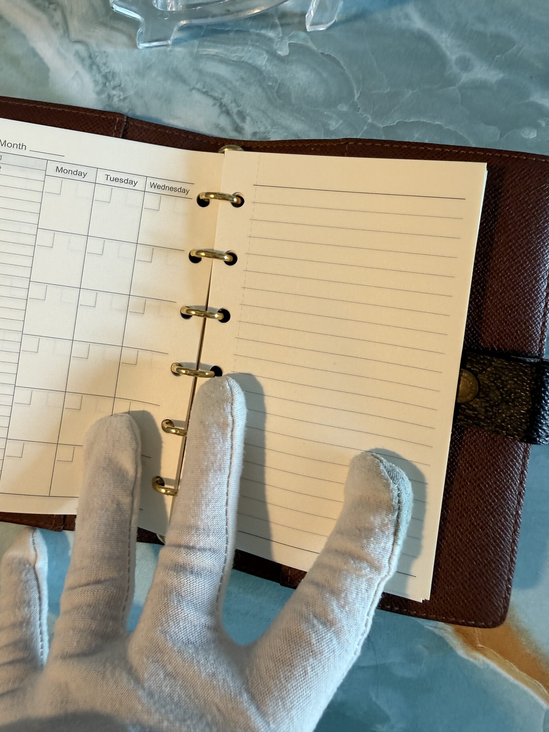 Authentic Louis Vuitton Agenda PM, monogram - Image 17