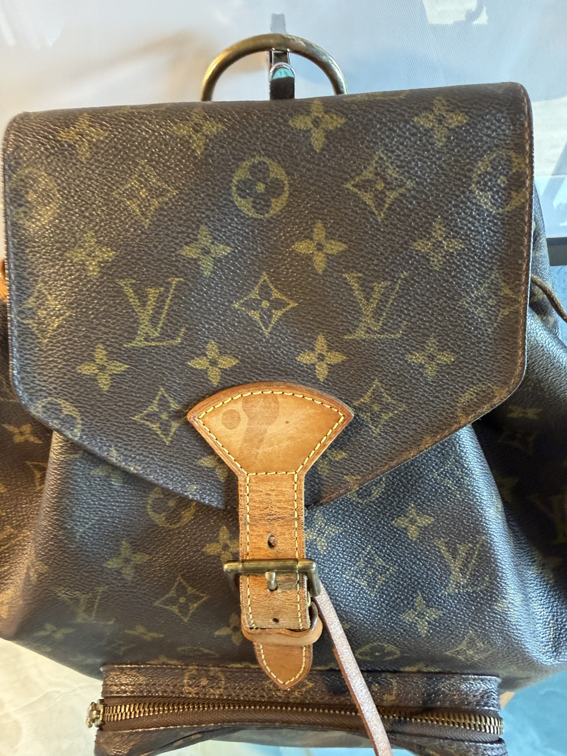 Authentic Louis Vuitton Montsouris GM Backpack - Image 13