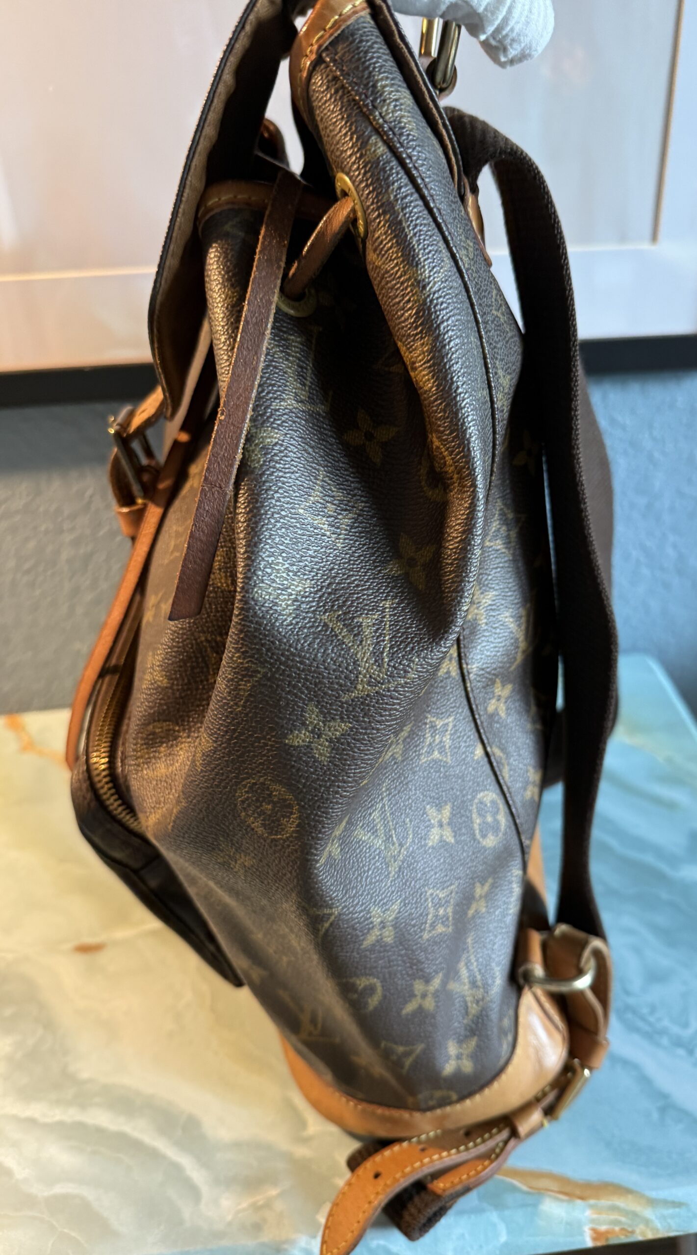 Authentic Louis Vuitton Montsouris GM Backpack - Image 18