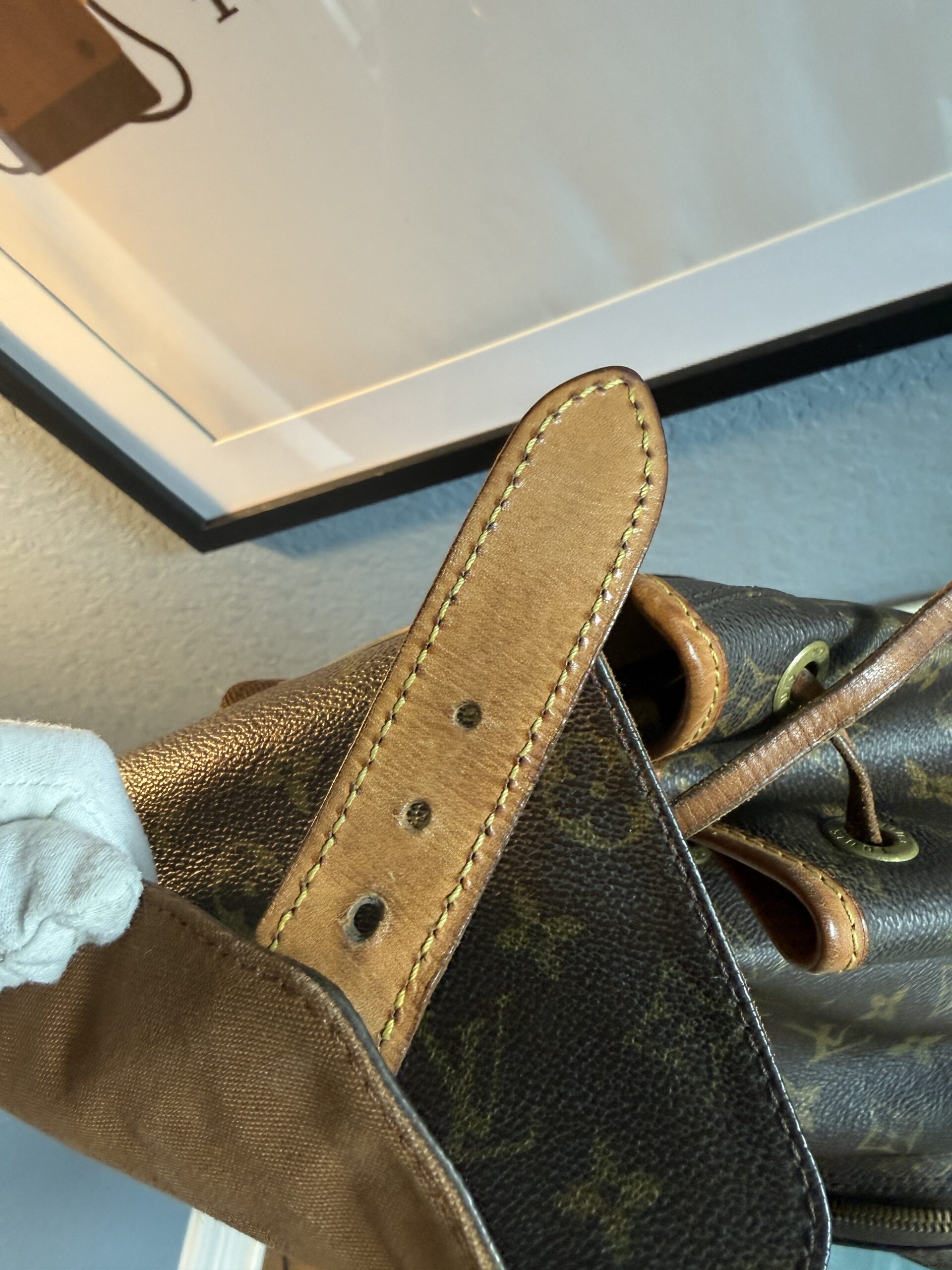 Authentic Louis Vuitton Montsouris GM Backpack - Image 36