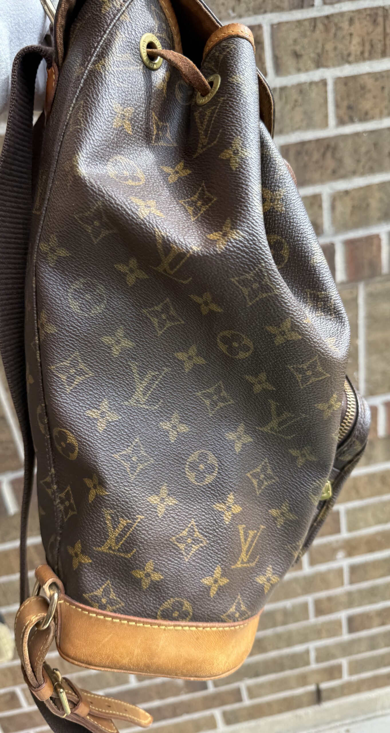 Authentic Louis Vuitton Montsouris GM Backpack - Image 5