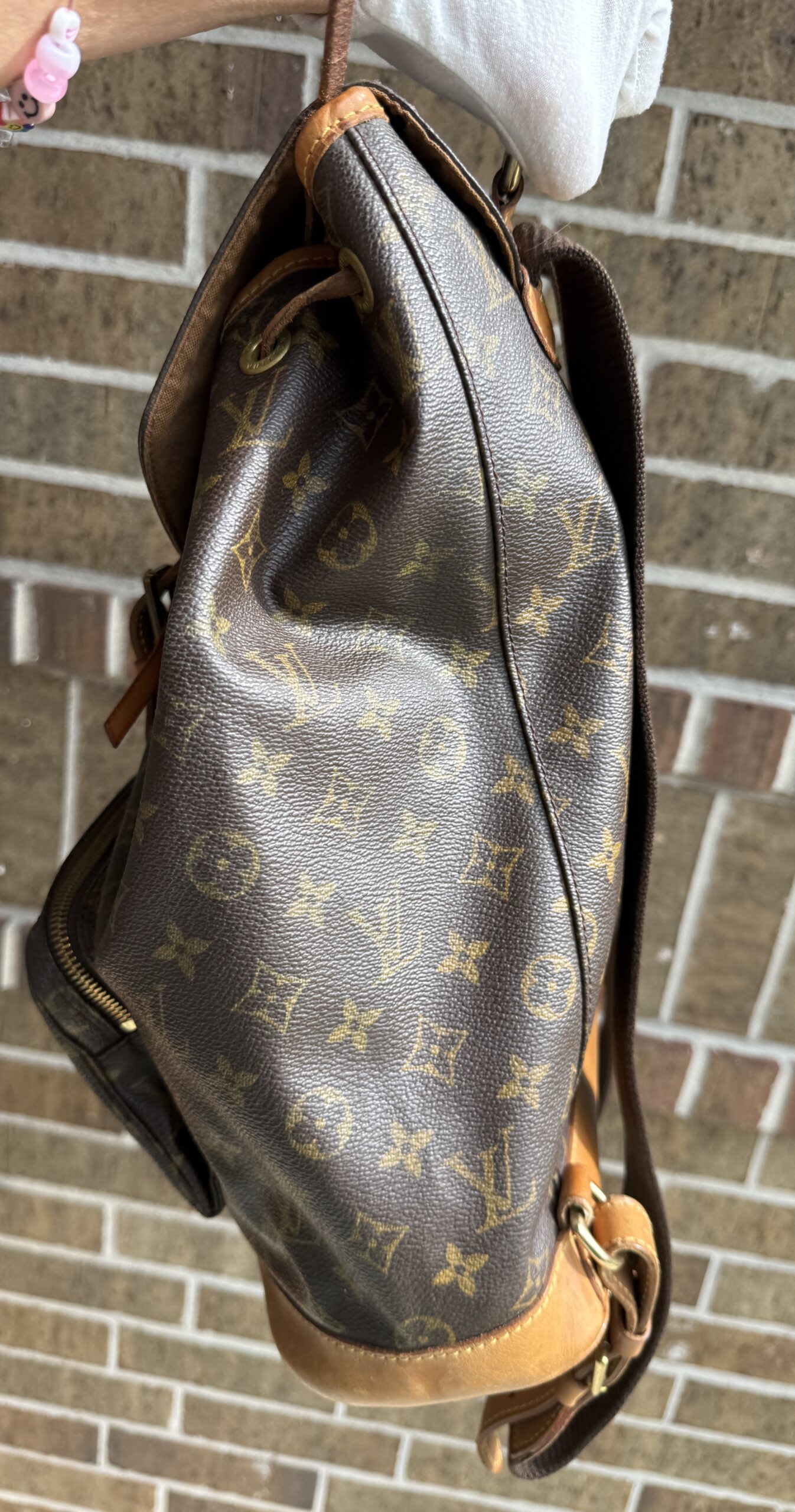 Authentic Louis Vuitton Montsouris GM Backpack - Image 6