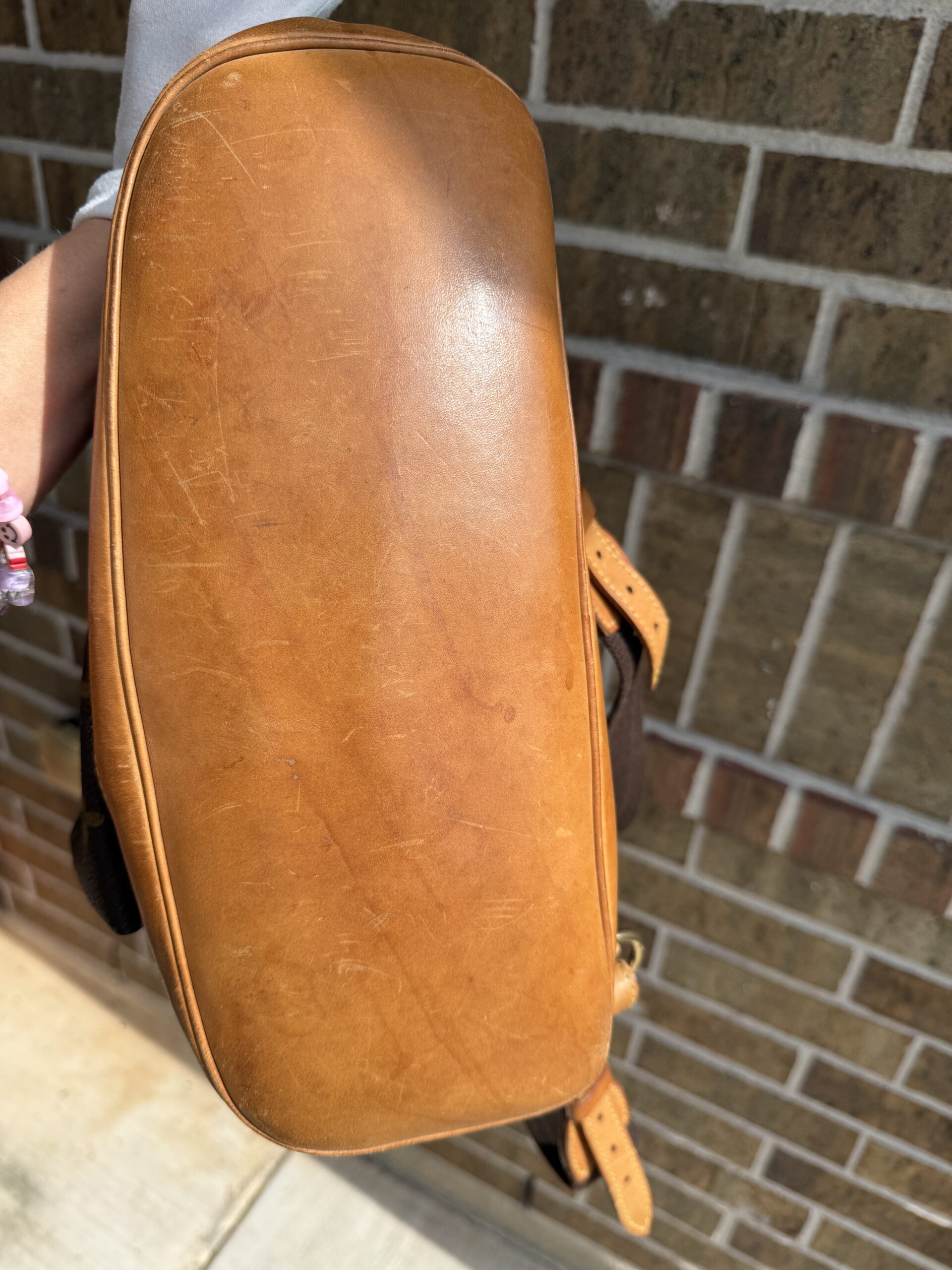 Authentic Louis Vuitton Montsouris GM Backpack - Image 8