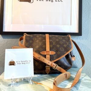 Authentic Louis Vuitton Saumur 30