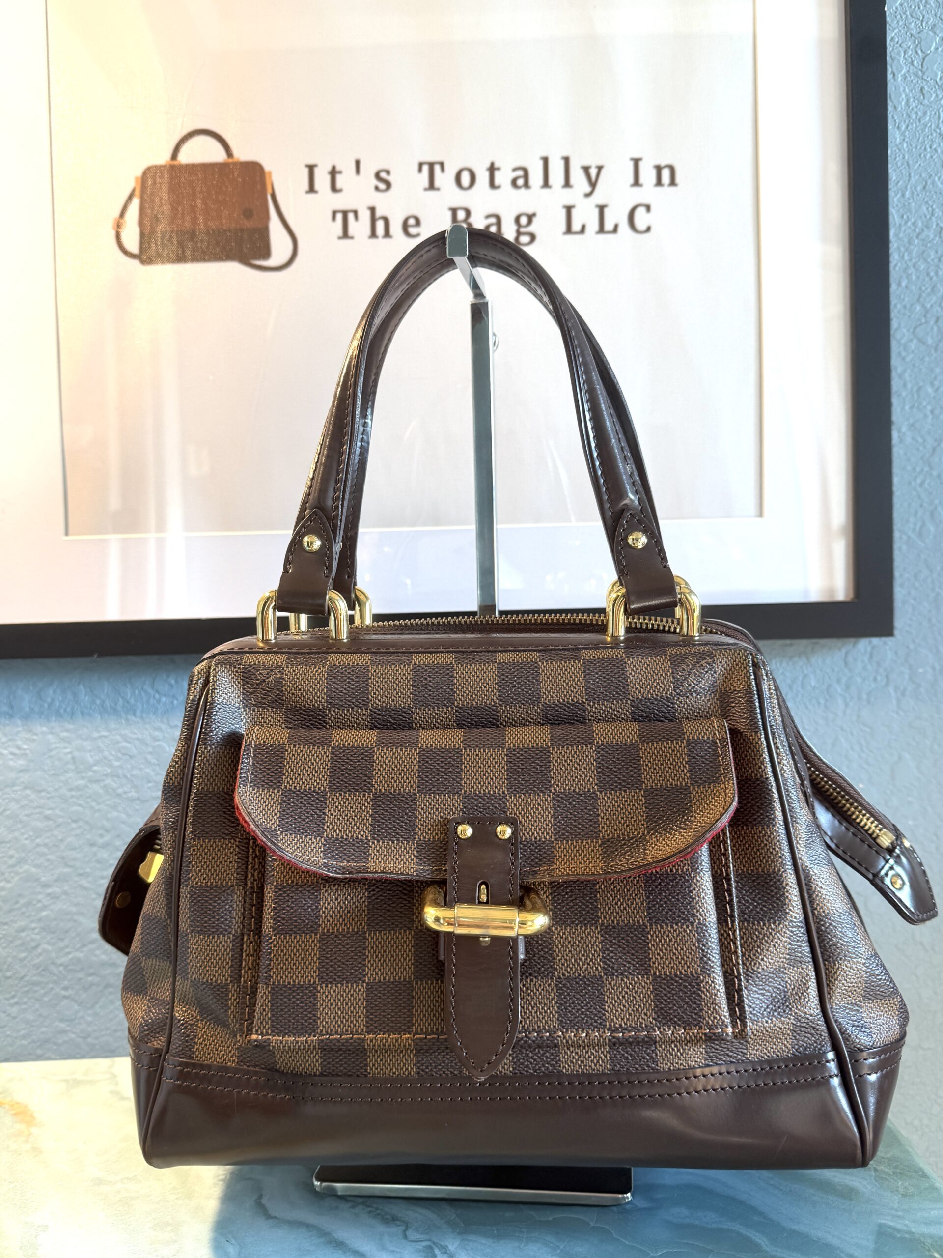 Authentic Louis Vuitton Knightsbridge with LV dustbag included - Image 3