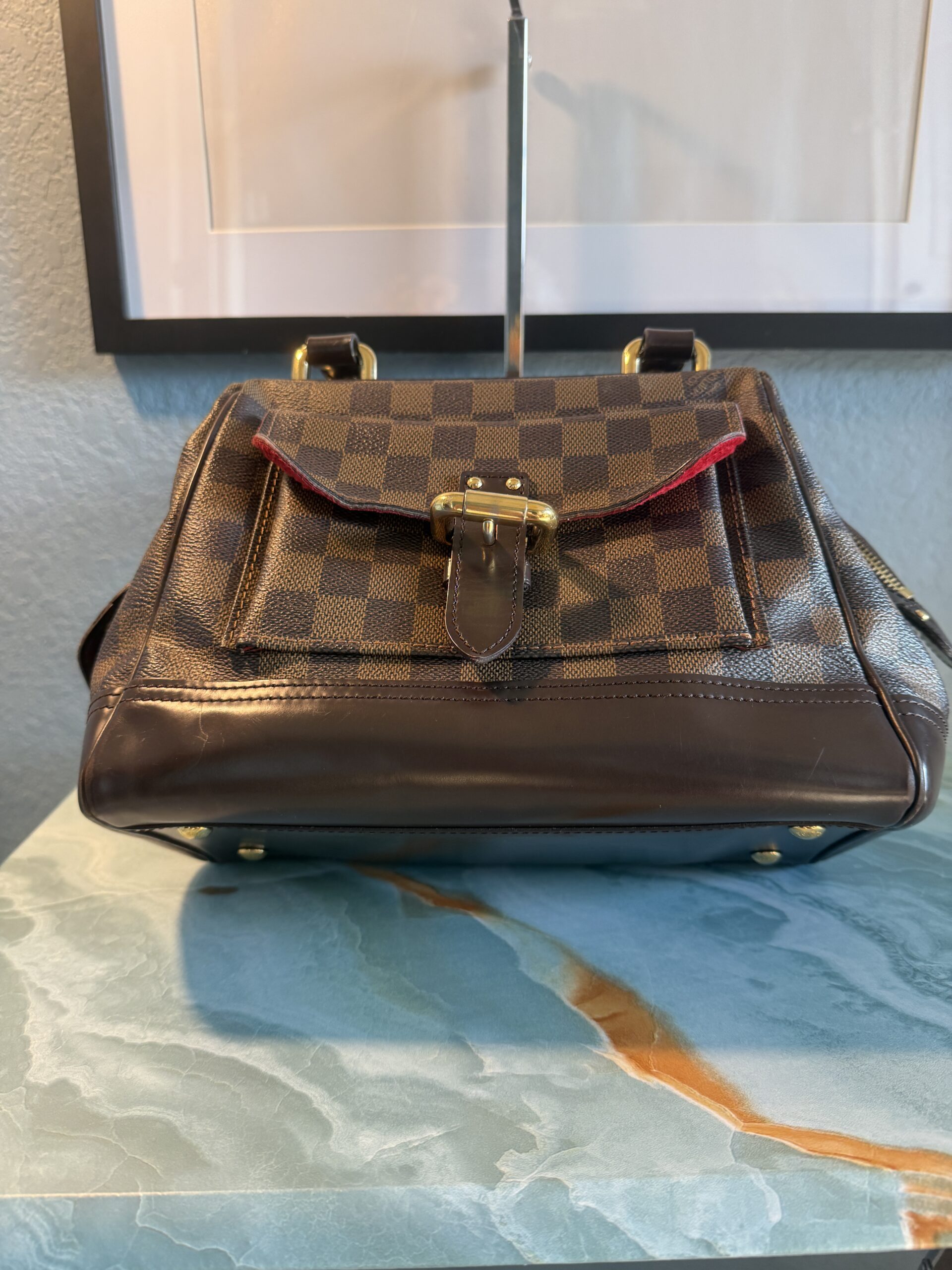 Authentic Louis Vuitton Knightsbridge with LV dustbag included - Image 16