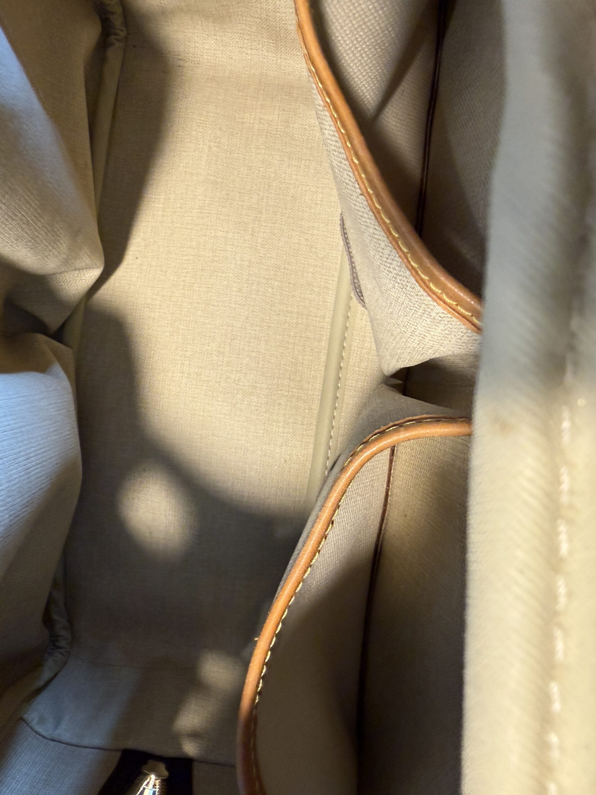 Authentic Louis Vuitton Deauville with generic crossbody chain, LV tag, and LV lock (attached with no key) - Image 21