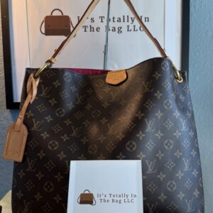 Authentic Louis Vuitton Graceful MM, Peony/Pivoine, with COA, and LV dustbag included